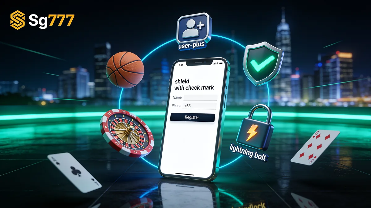 How to Register on SG777 — sg777 in the Philippines