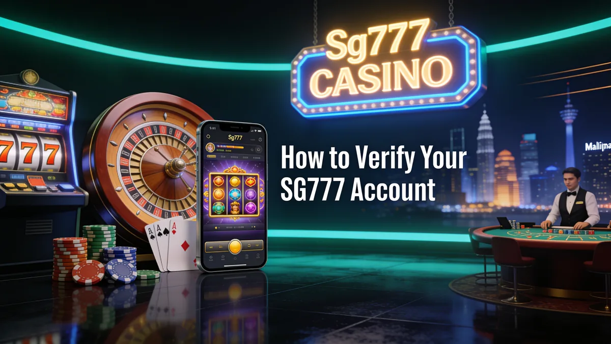 How to Verify Your SG777 Account for players in the Philippines